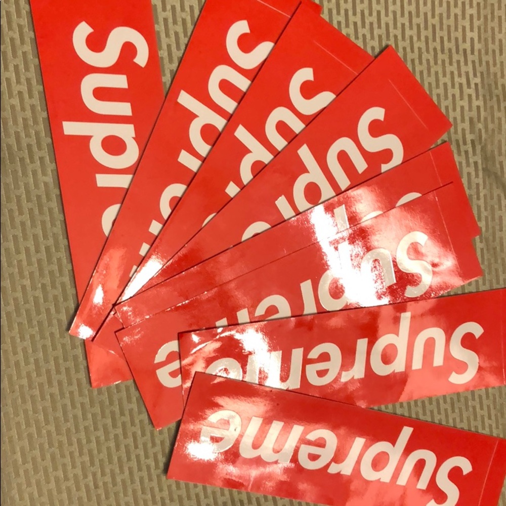 Original Supreme stickers